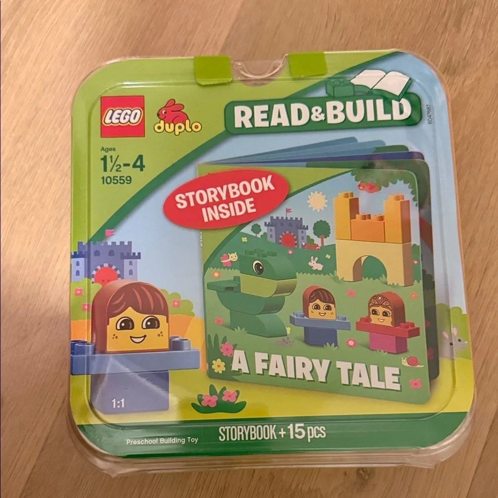 Lego duplo read & build storybook and set 10559 new in sealed package retired